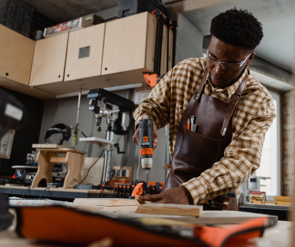 Carpenter working